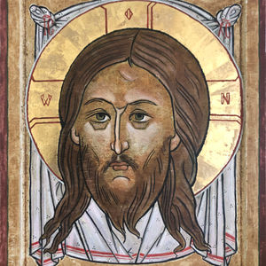 traditional icon of the face of Jesus Christ, Veronica's Veil 