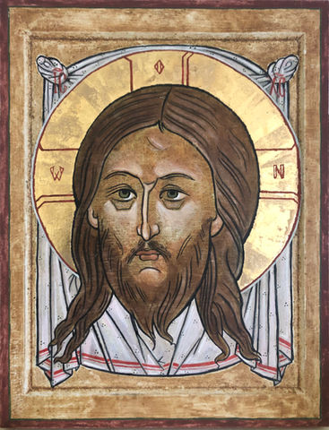 traditional icon of the face of Jesus Christ, Veronica's Veil 