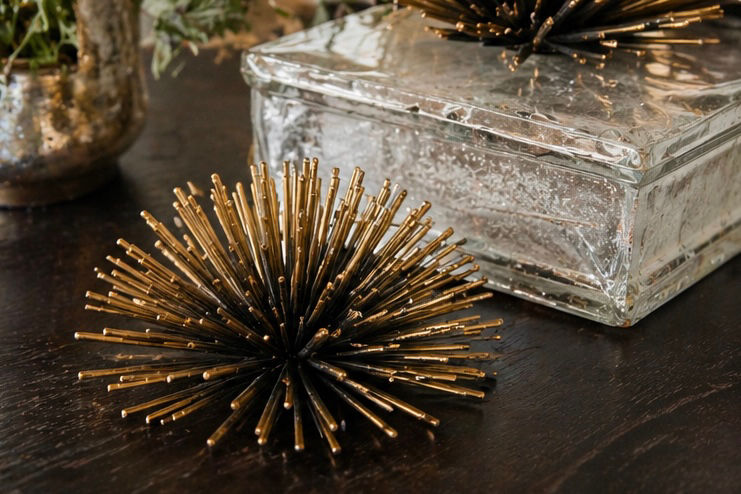 Thumbnail: Brass Urchin Decor
