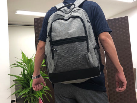 リュックサック購入しました。