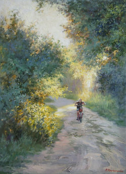 ,,Вот и лето подоспело,, х.м30х40 2013г.