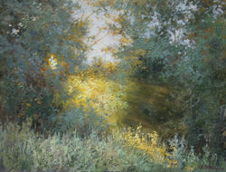 ,,Лучи рассвета,, х.м 30х40 2013г.