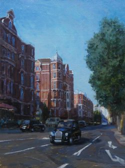 ,,Лондон. Старый Мэрилибон,, х.м30х40 2013г.