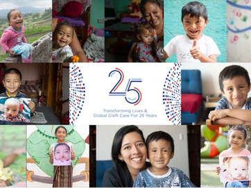 Moore launches new PSA from Smile Train to celebrate lighting up the world with smiles for 25 years.