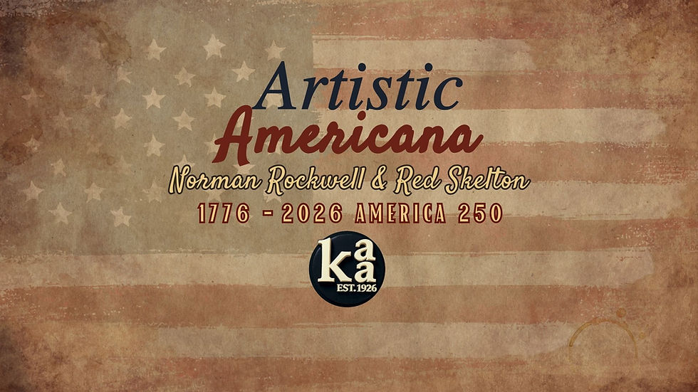 Artistic Americana: Norman Rockwell & Red Skelton