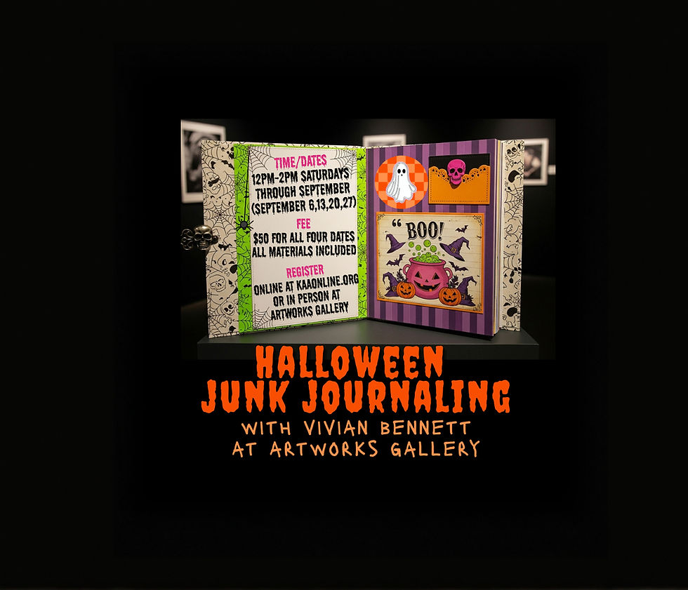 Halloween Junk Journaling Workshop