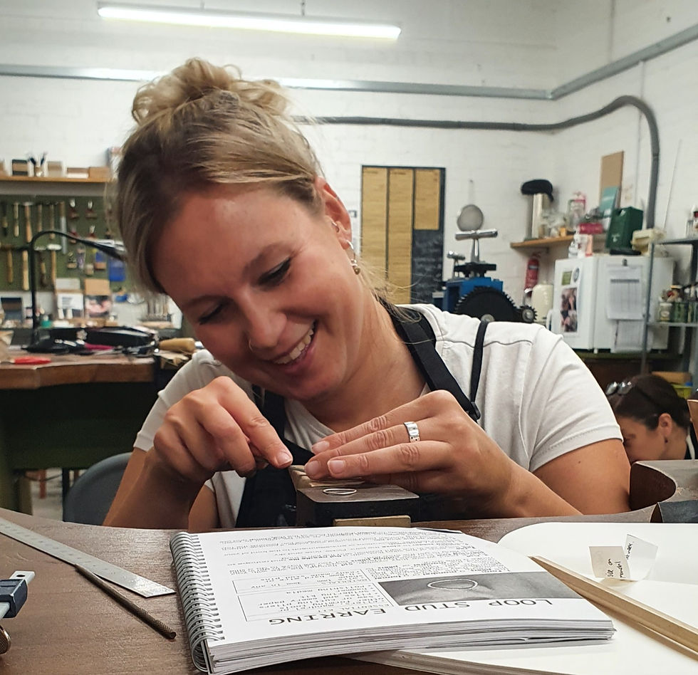 Thumbnail: SEPTEMBER / OCTOBER Level Two Jewellery Six Week Course - Wednesday Evening