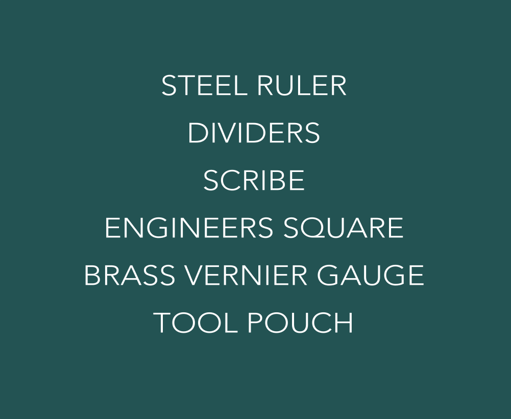 The 'MEASURE TWICE'  measuring kit