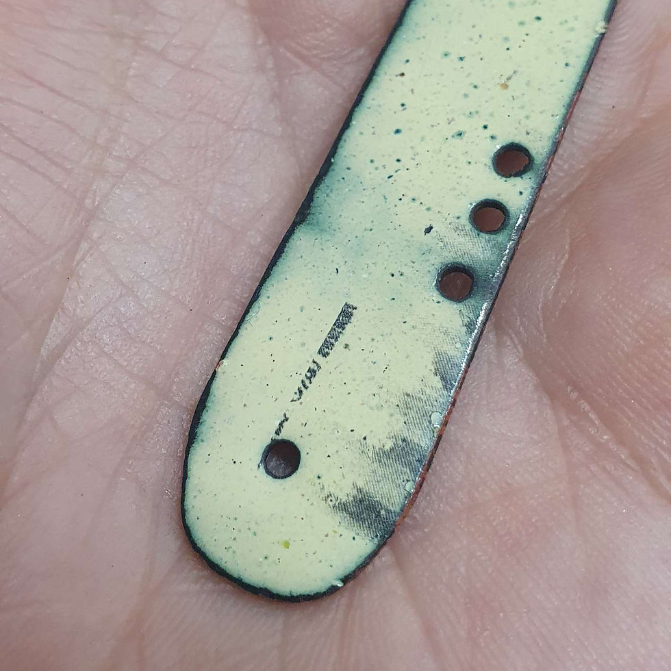 Thumbnail: Enamelling With Graphite - 20th June