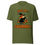 Thumbnail: Funny green Halloween t-shirt with text: Trick or... Squirrel with running and pointing witch