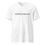 Thumbnail: unisex white v-neck t-shirt that says ADHD adjacent