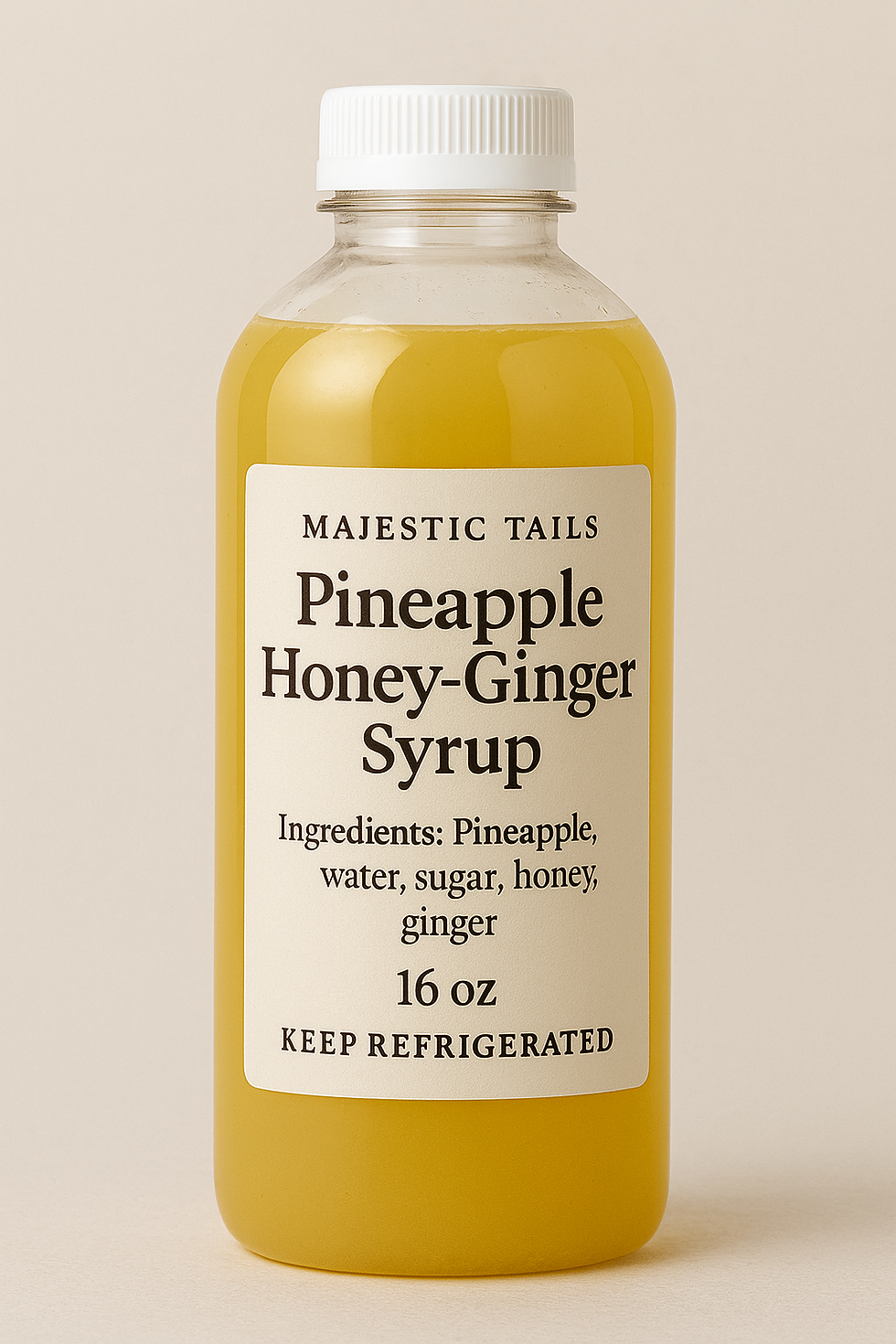 Pineapple Honey-Ginger Syrup