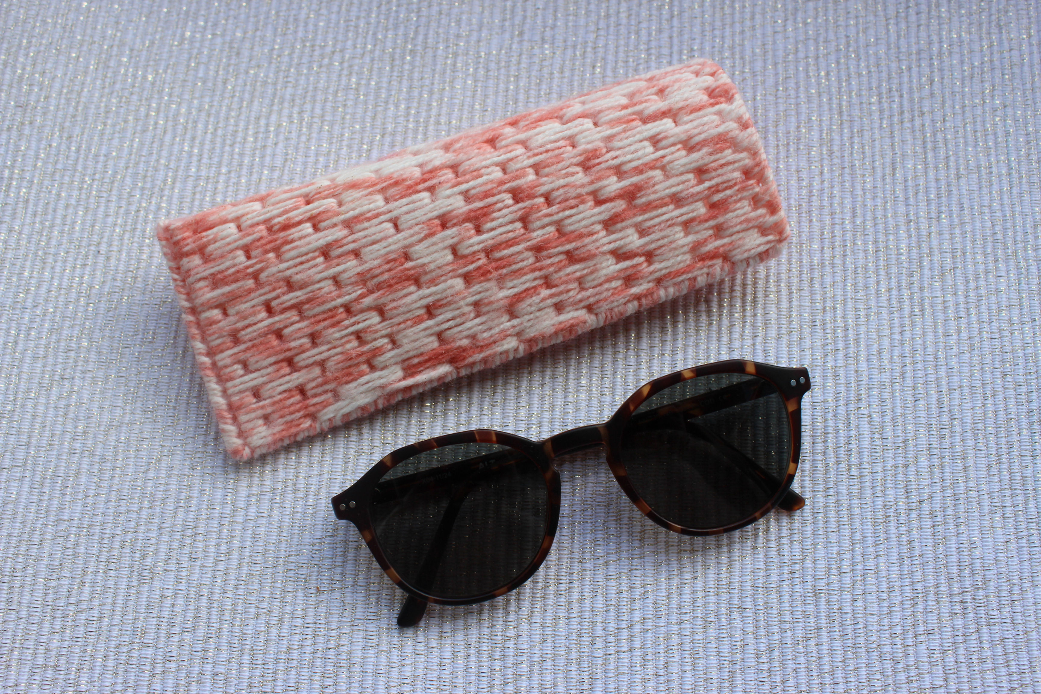 Etui à lunette - Sorbet abricot