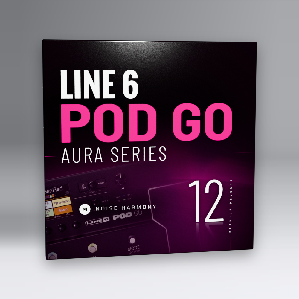 Line 6 POD Go | 12 Delay/Mod Presets | "Aura"