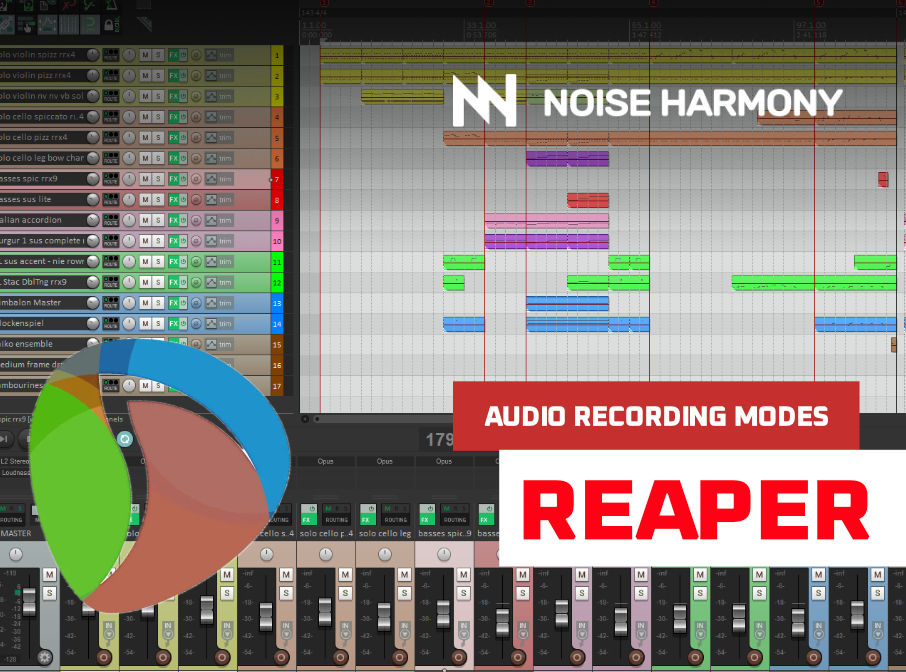 Basics: Introduction to REAPER's Audio Recording Modes