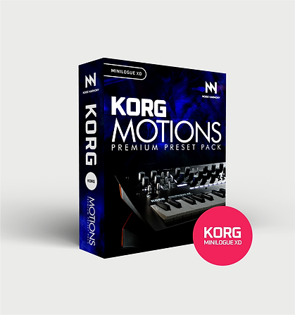 KORG Minilogue XD | 65+ Presets | Vol. 1 "Motions"