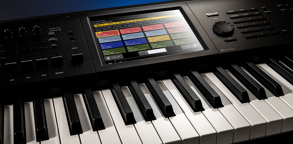 Korg KRONOS screen