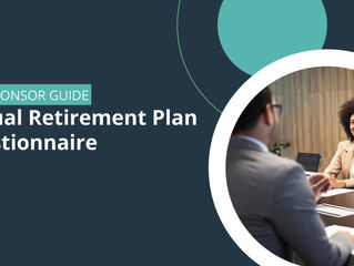 Annual Retirement Plan Questionnaire