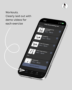 MySuperoFit Workout page