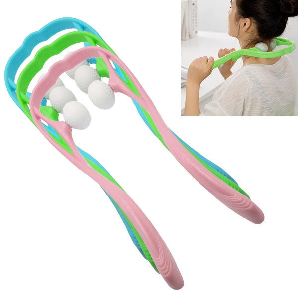 Neck Massage Roller – Deep Tissue Pressure Relief