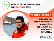 Prémio de Doutoramento em Ecologia 2025 | Entrevista a Afonso Ferreira, 1º Classificado