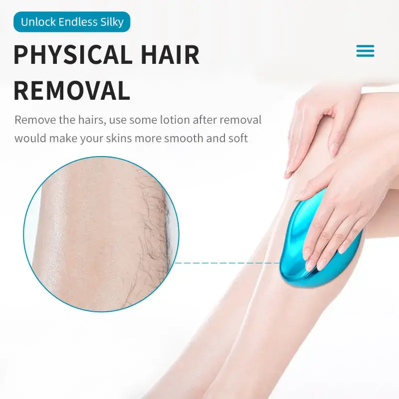 Painless Crystal Hair Remover for Body, Mini Device