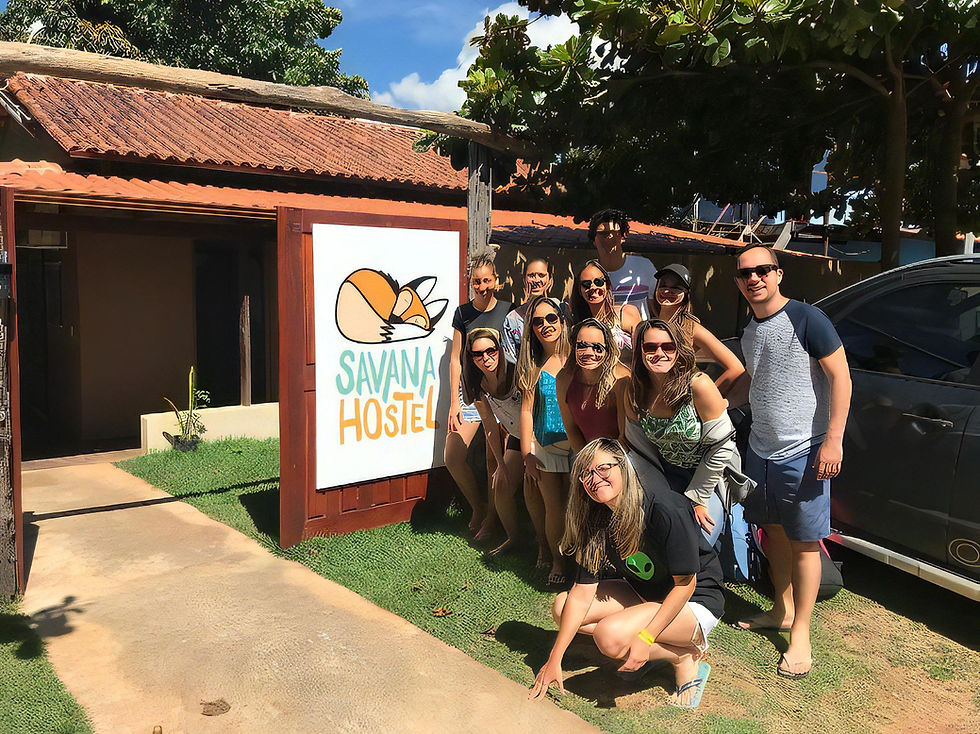 Entrada Savana Hostel
