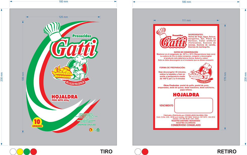 PRODUCIDOS GATTI HOJALDRA