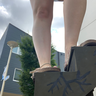 The stairs are weight bearing, and can hold the weight of a person.