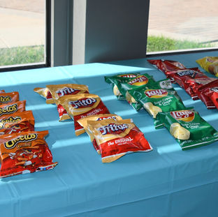 Snack table during Grandparents Celebration 2023 by Culture and Climate Changers.
