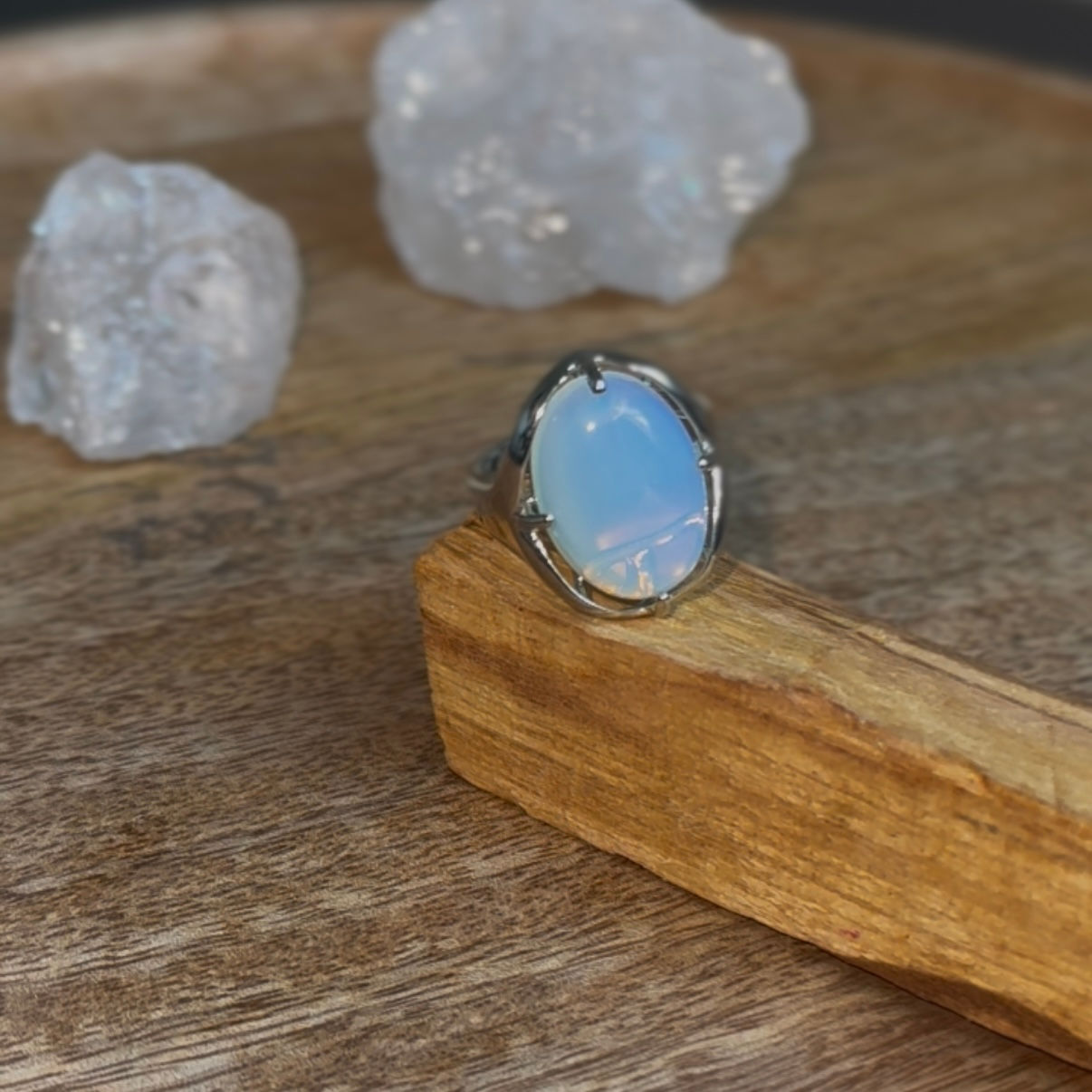Opalit Ring – Intuition & Leichtigkeit