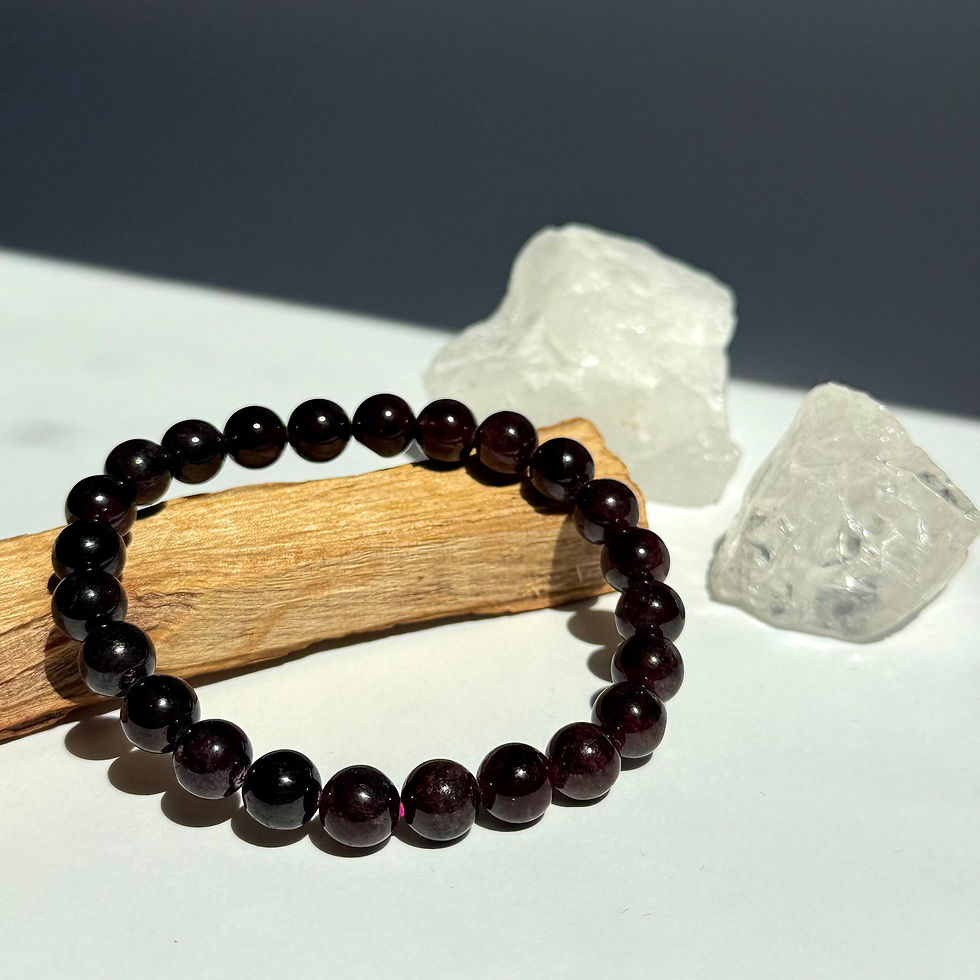 Miniaturbild: Granat Armband – Leidenschaft & Entschlossenheit