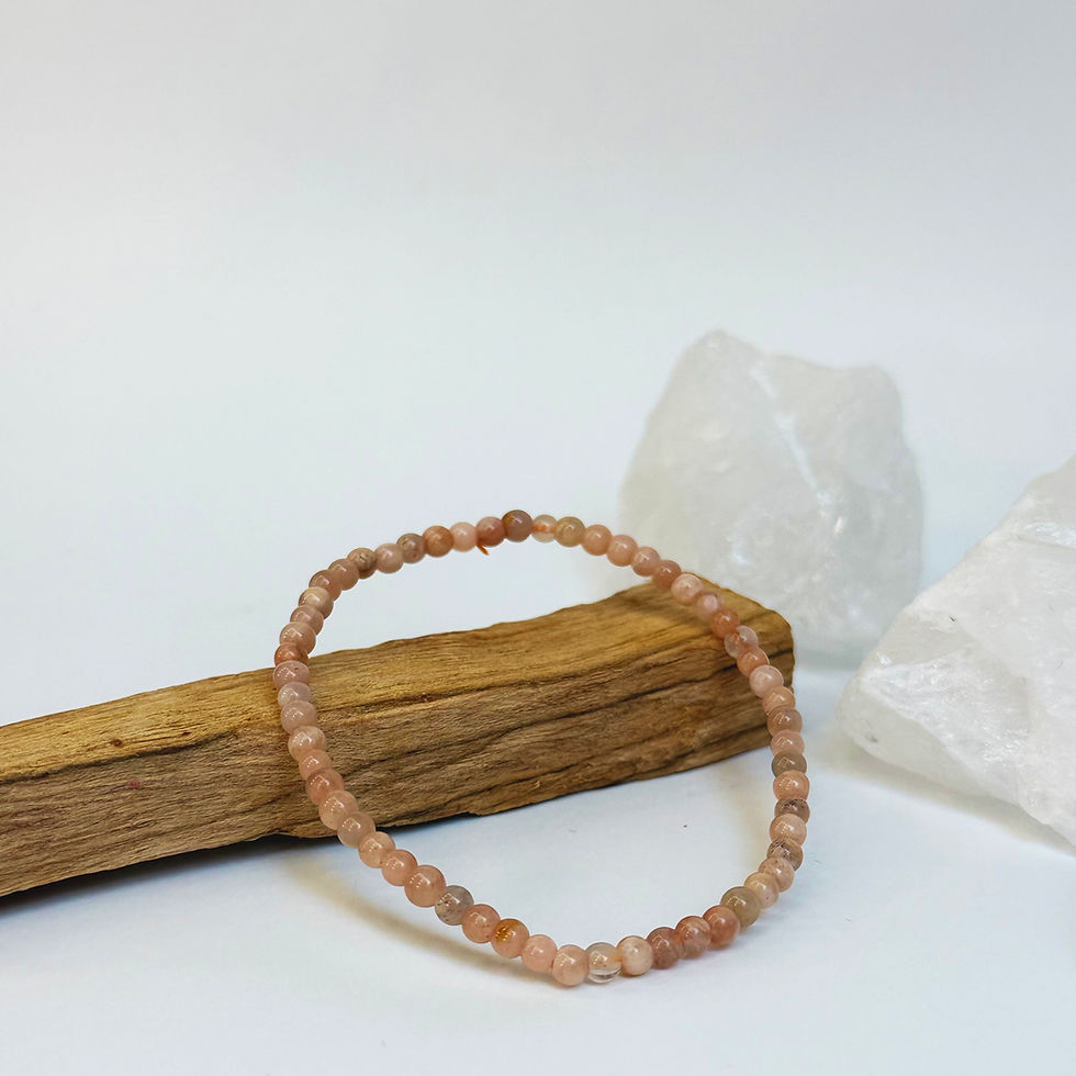 Miniaturbild: Pinker Mondstein Armband – Intuition & Weiblichkeit