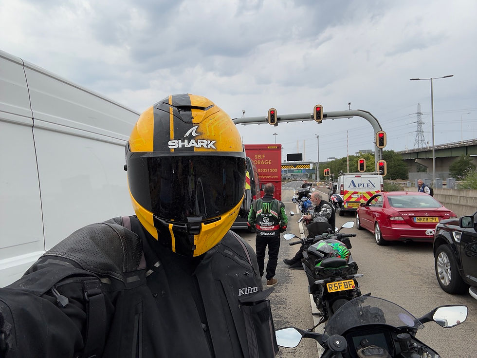 Dartford crossing closed. Great. Welcome home…