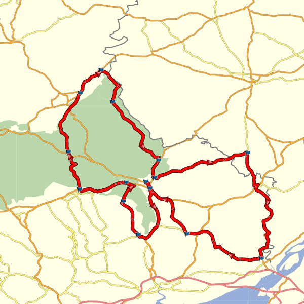 Simon Weir Wales motorcycle routes