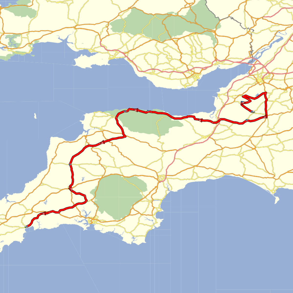 West Country Tour Day 1