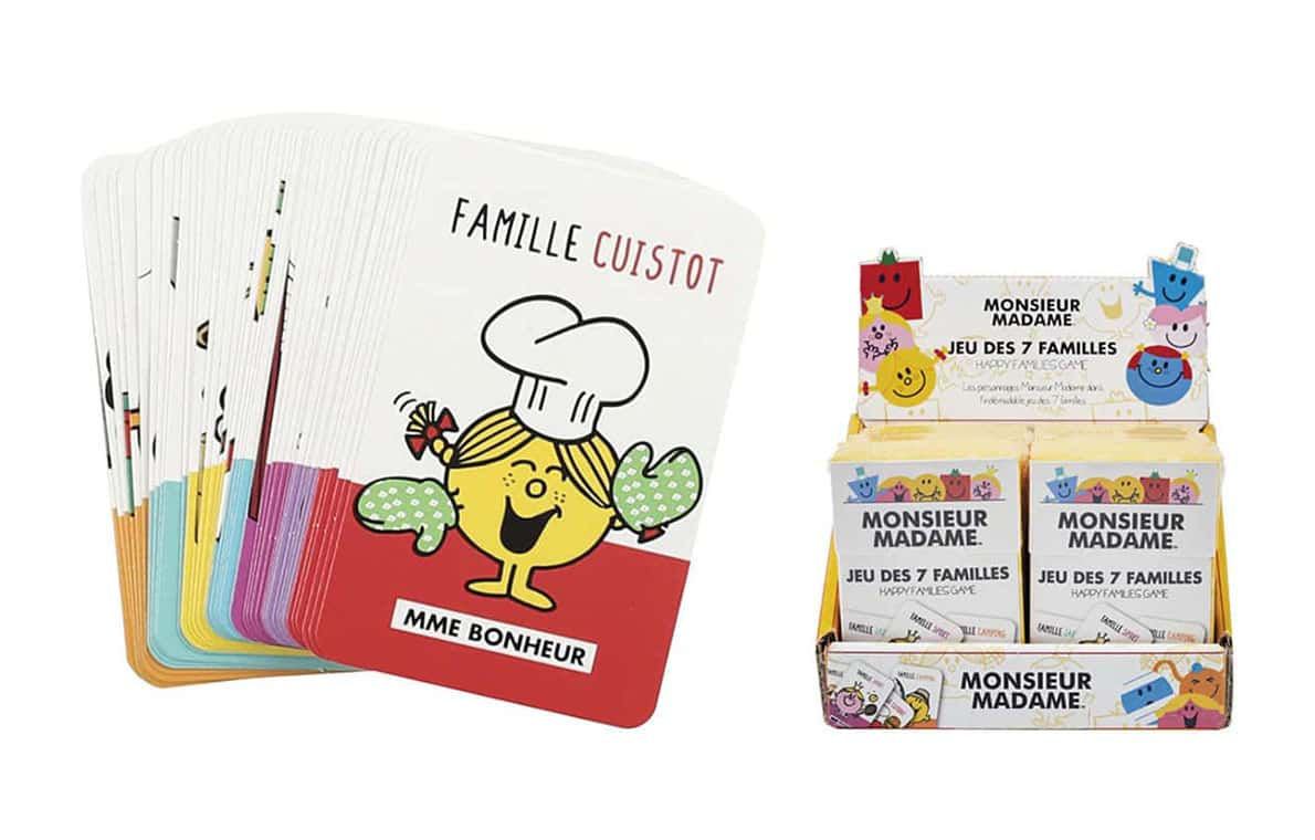 Jeu des 7 familles/monsieur madame