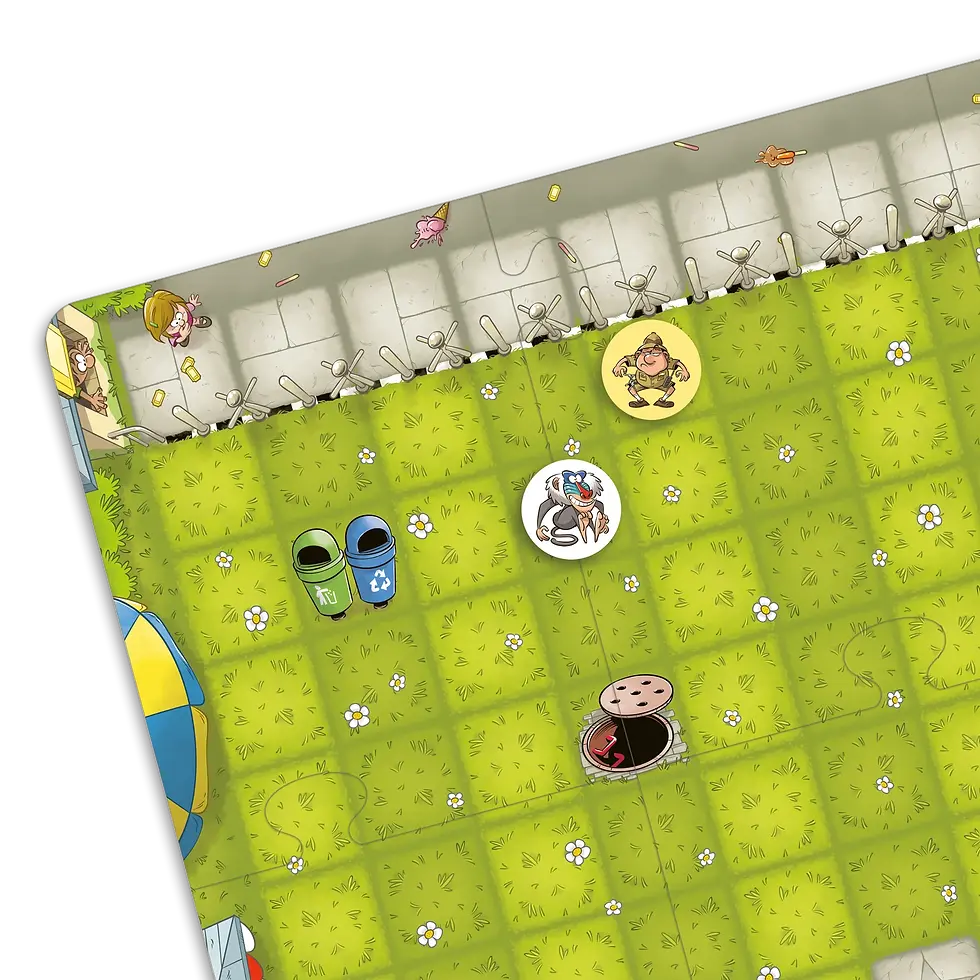 Miniature : Jeu singe en fuite
