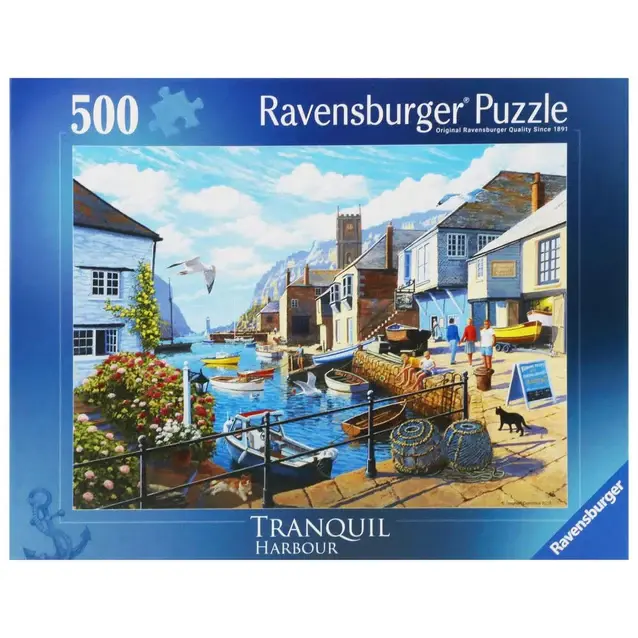 Ravensburger - Casse-tête 500 mcx Port tranquille