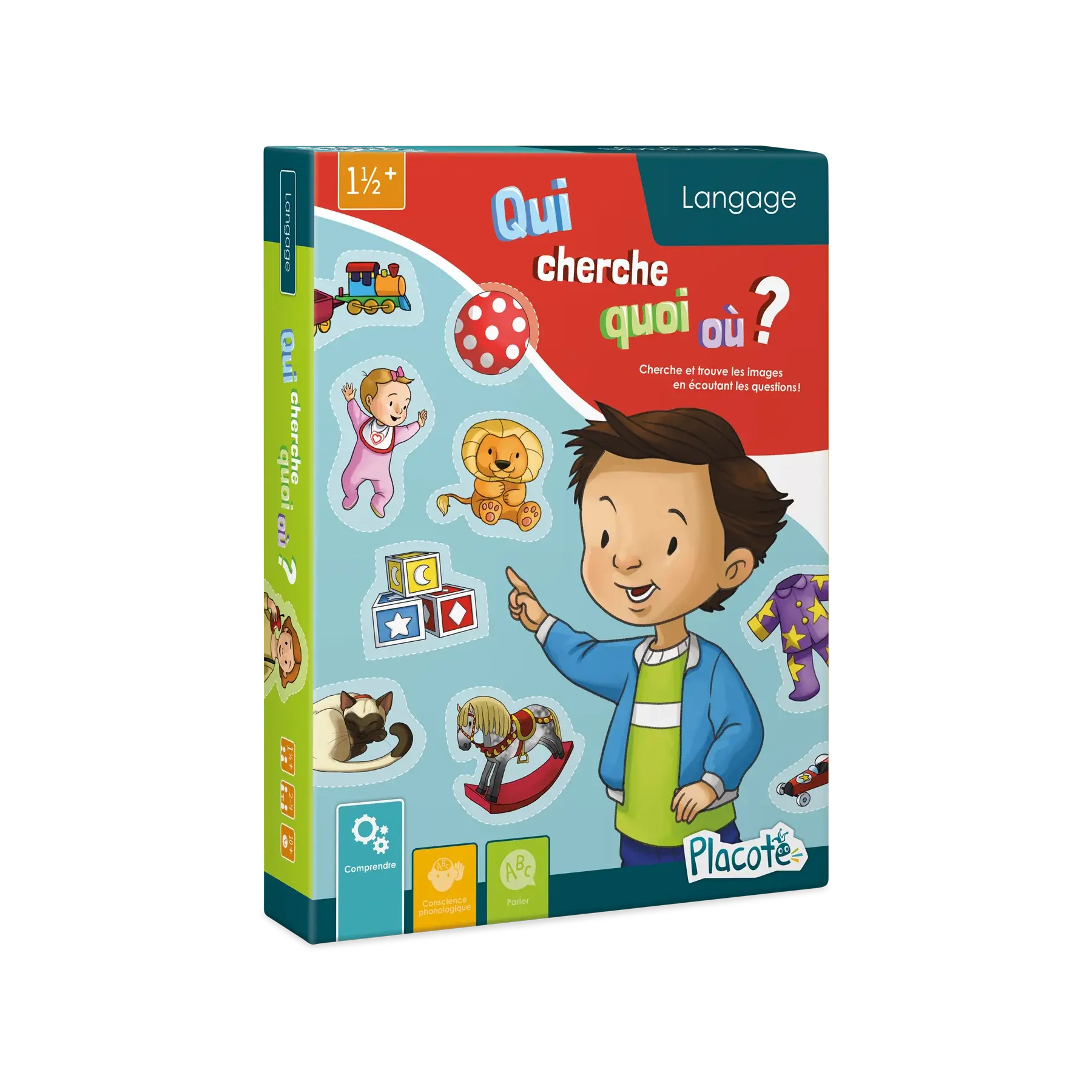 Placote - Jeu qui cherche quoi où?