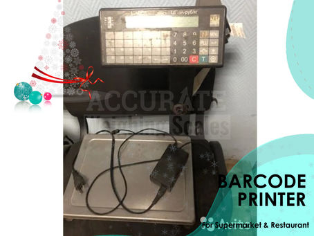Pricing Barcode with Printing Cashier Scale for supermarkets