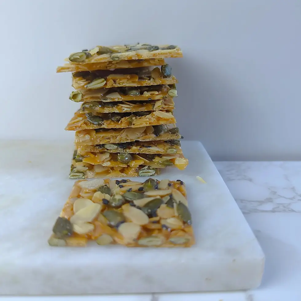 Florentins aux amandes & multi-graines