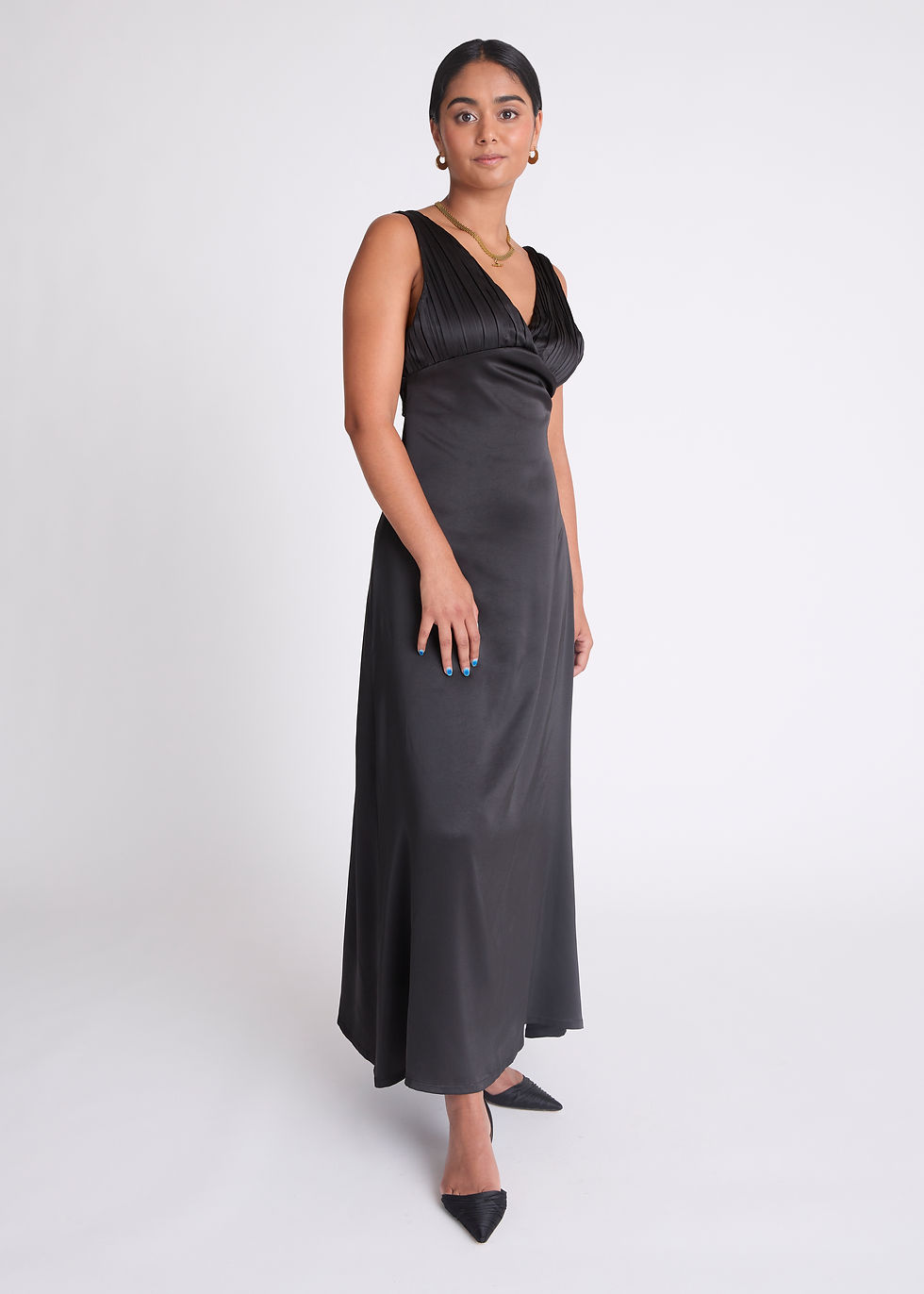 Thumbnail: Pleated Maxi Dress