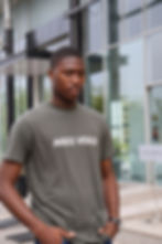 Green T-Shirt Front View By Ares Veils