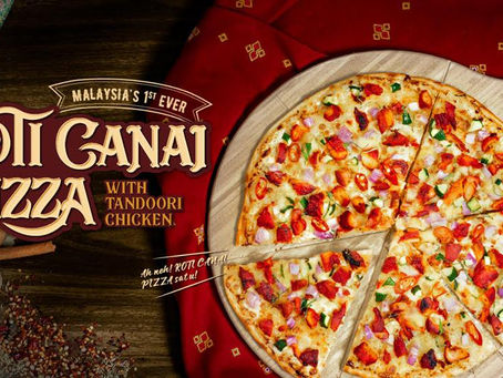 Pezzo Roti Canai Pizza