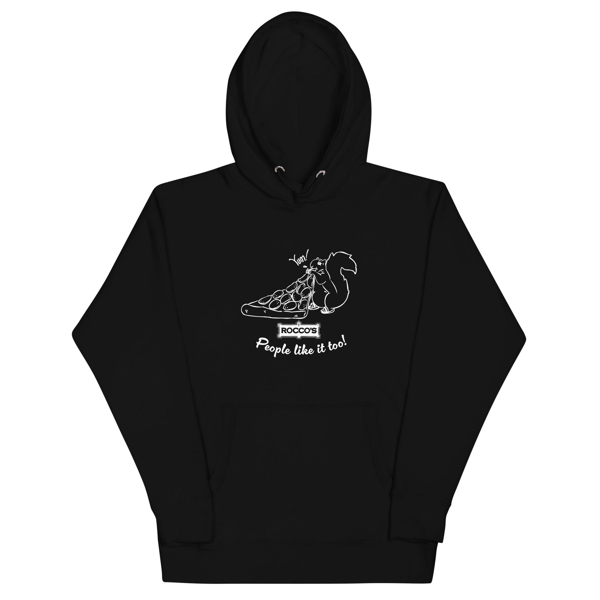 Squirrel Eating Pizza! Unisex Hoodie