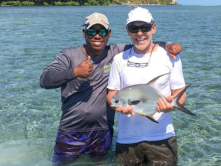 Fly Fishing Hopkins, Belize