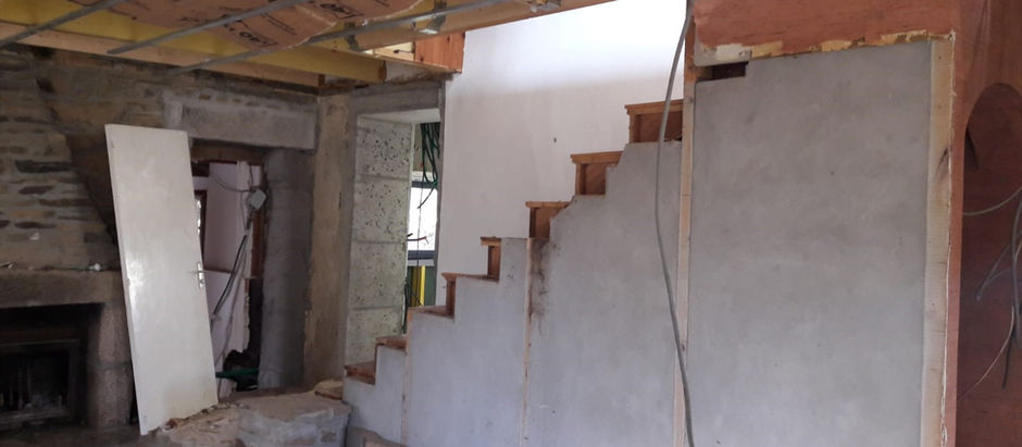 Rénovation d'un escalier