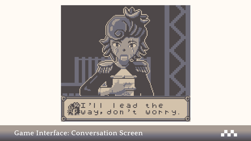 Game Interface: Conversation Screen