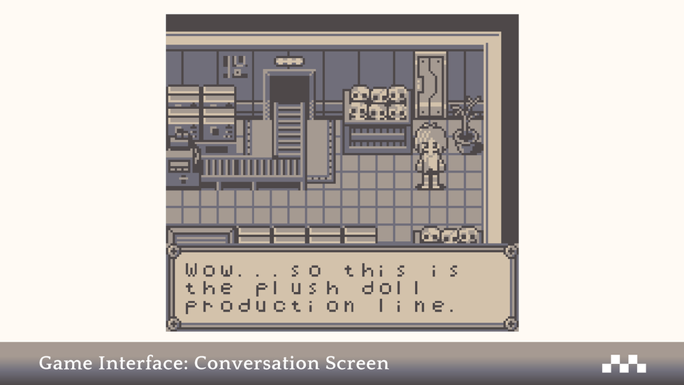 Game Interface: Conversation Screen